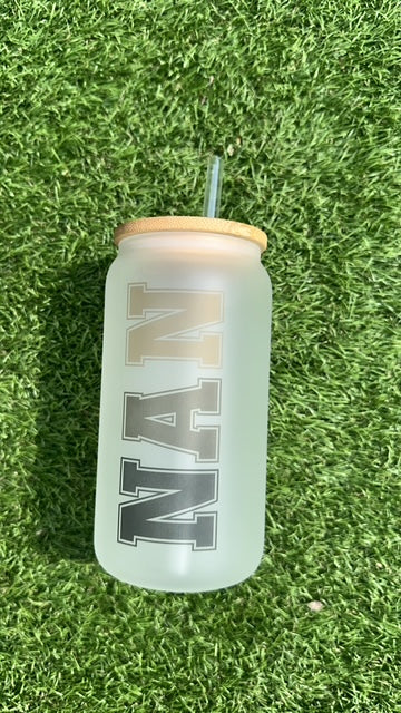 Nan/ Nanny Glass Libby Cup