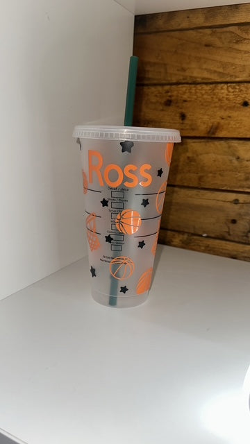 Starbucks personalised Basketball cup