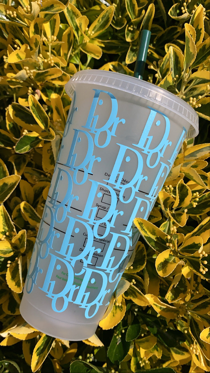 Personalised Dior Starbucks Cupš„¤