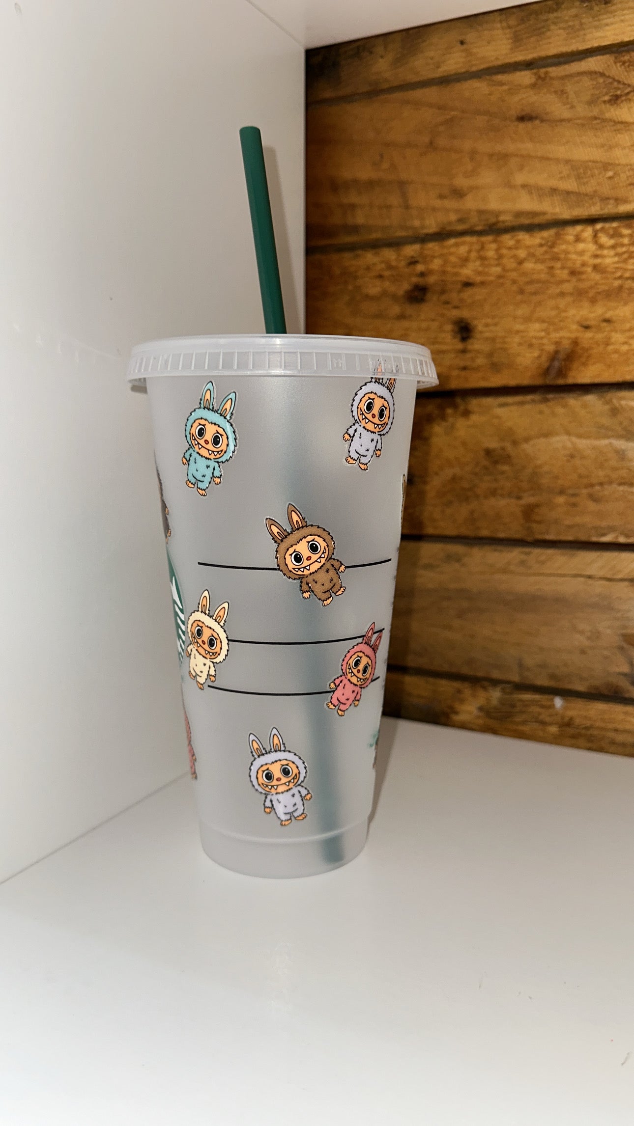 Starbucks Frosted Labubu Cold Cup