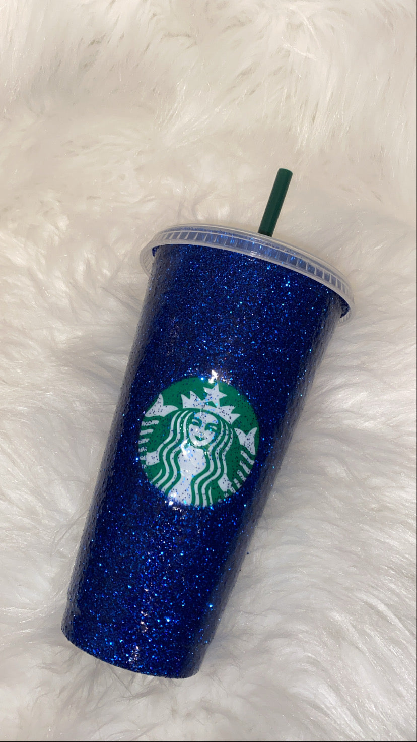 ✨ Glitter Reusable Starbucks-Style Cup ✨