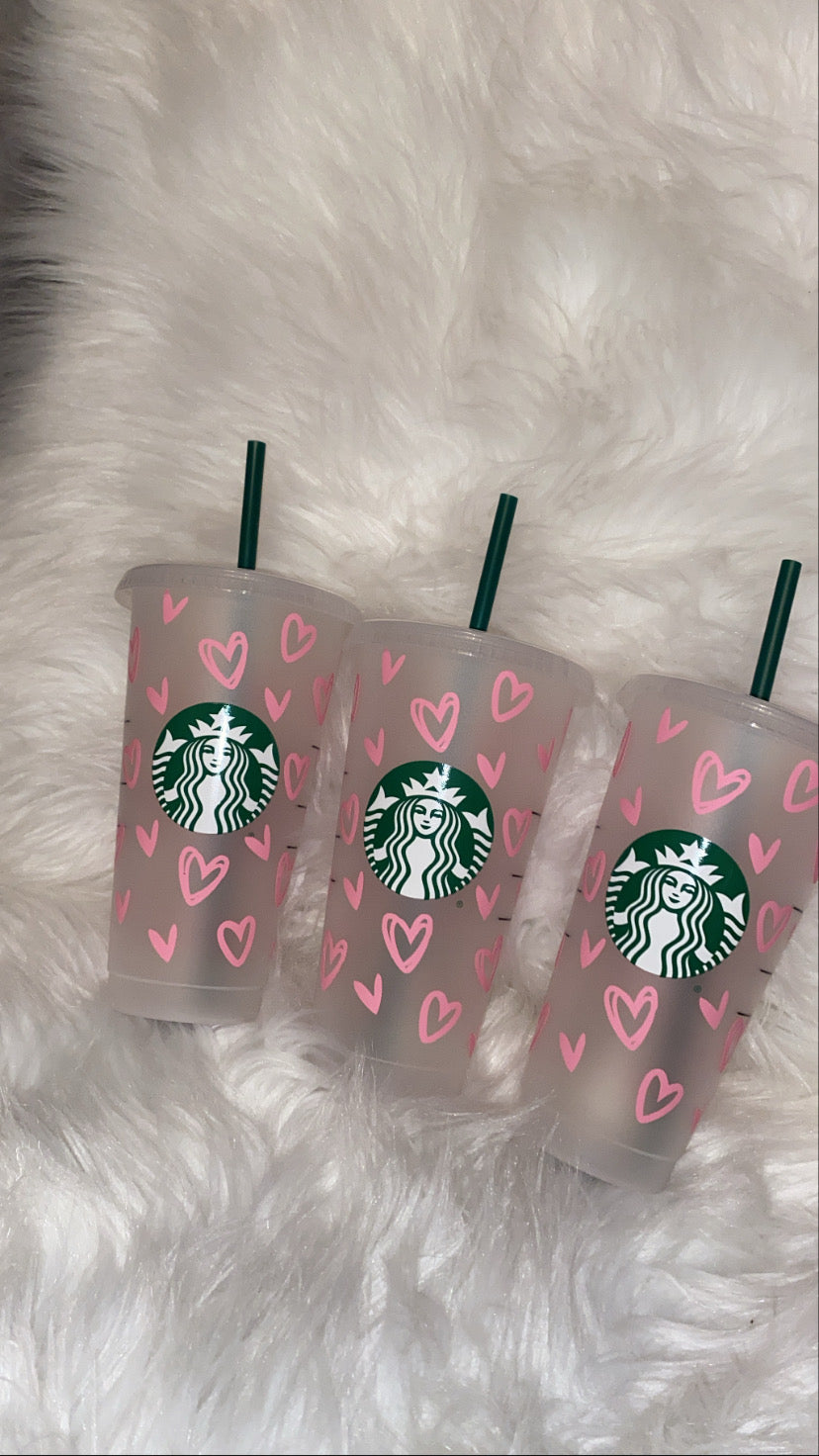 💖 Starbucks Pink Heart Cup 💖