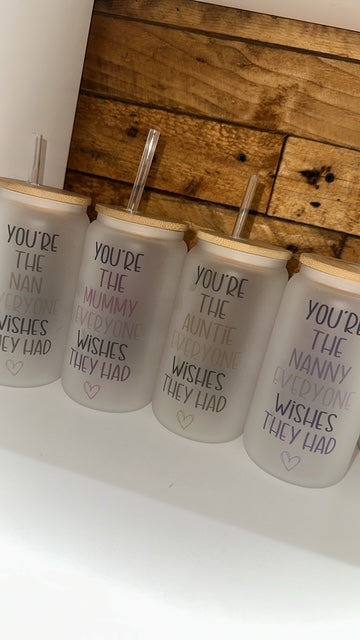 Female relations Glass Libby Cups