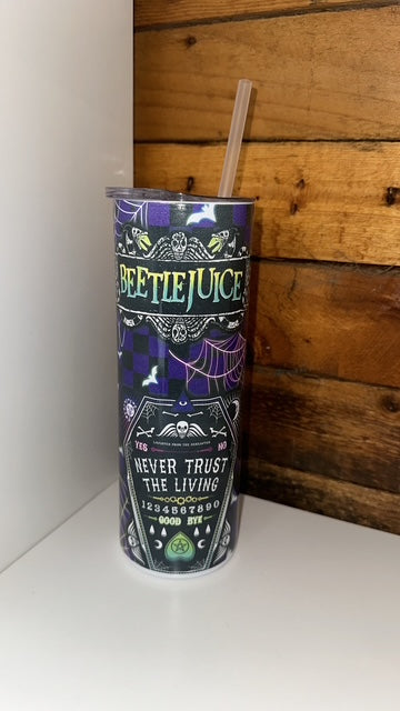 20oz Tumbler - Beetlejuice