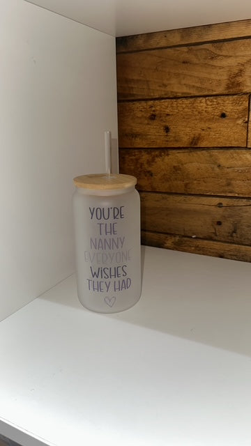 Nanny/ Nan Glass Libby Cup