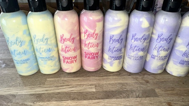Luxurious Scented 150ml Bottled Lotion Essential Oils