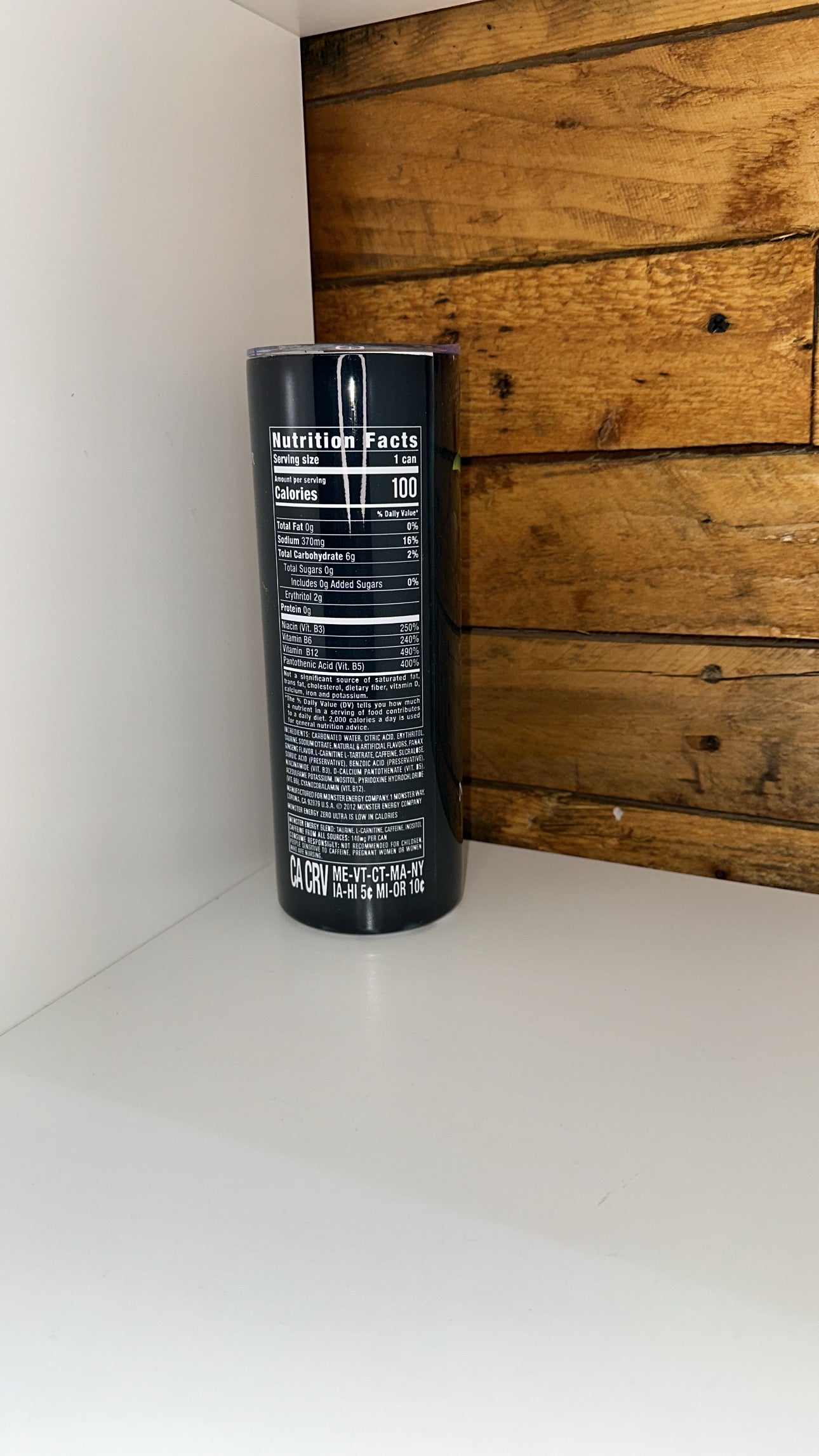 20oz Tumbler - Monster Energy Green
