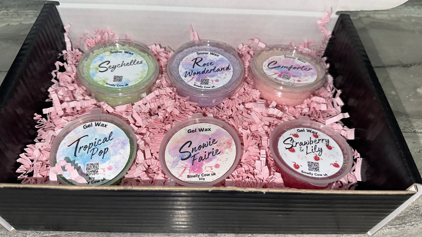 Snow & Gel wax gift box
