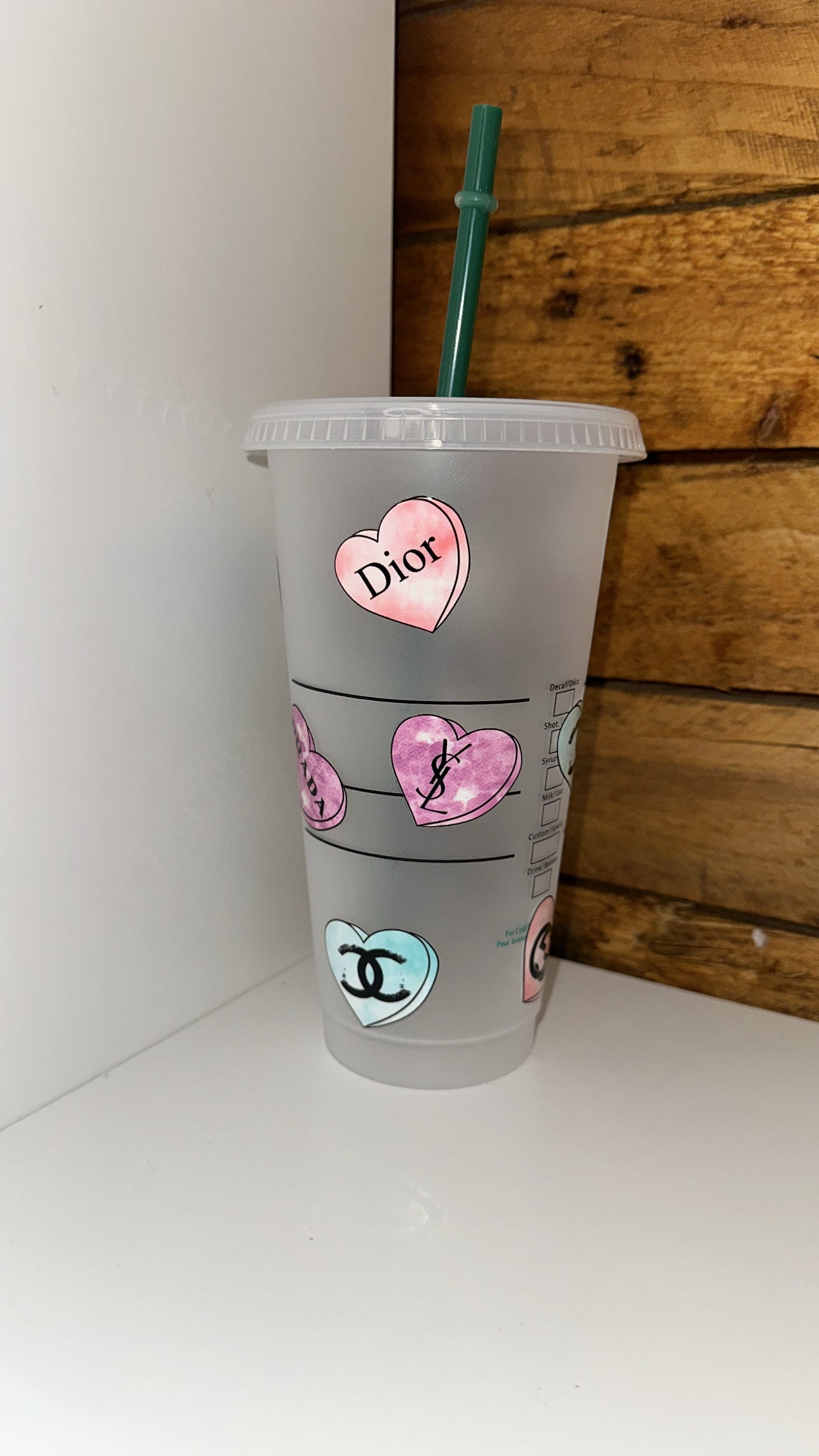 Starbucks Heart Designer Cup