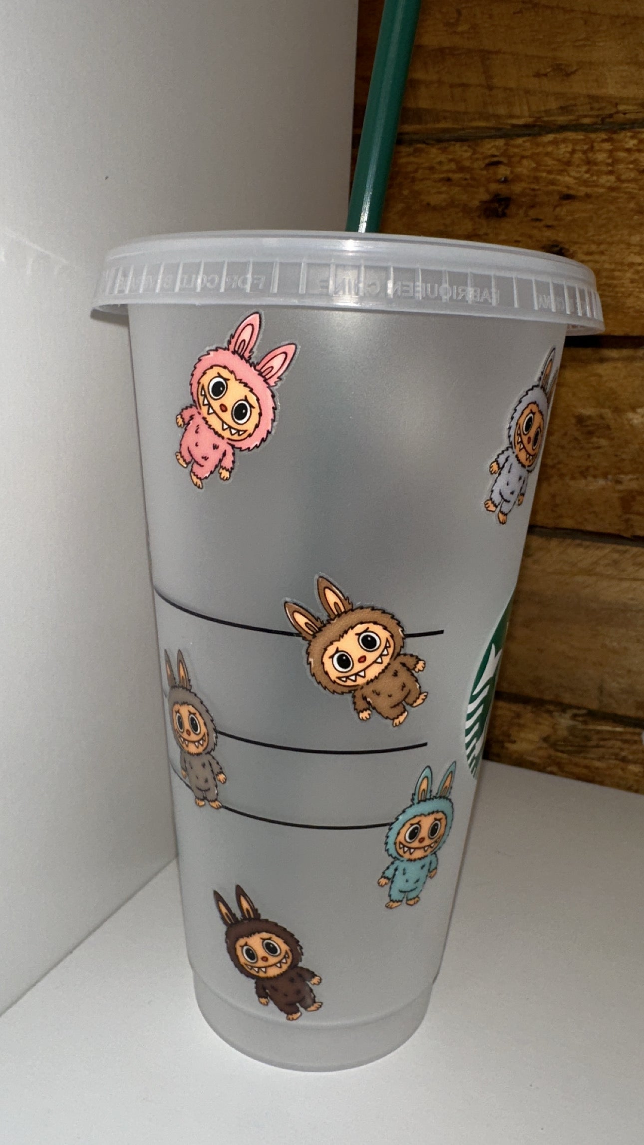 Starbucks Frosted Labubu Cold Cup