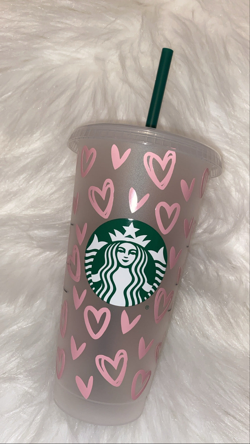 💖 Starbucks Pink Heart Cup 💖