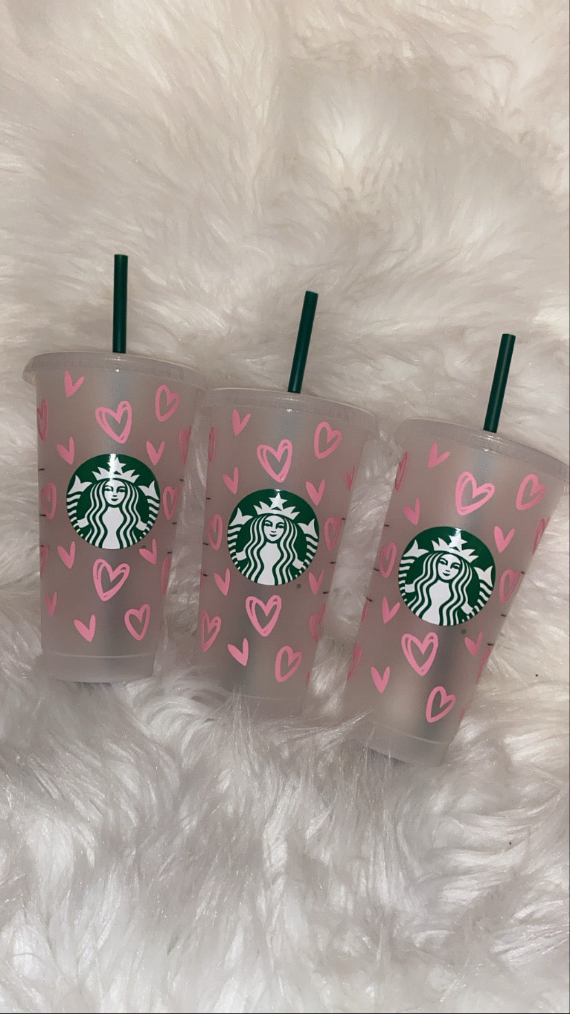 💖 Starbucks Pink Heart Cup 💖