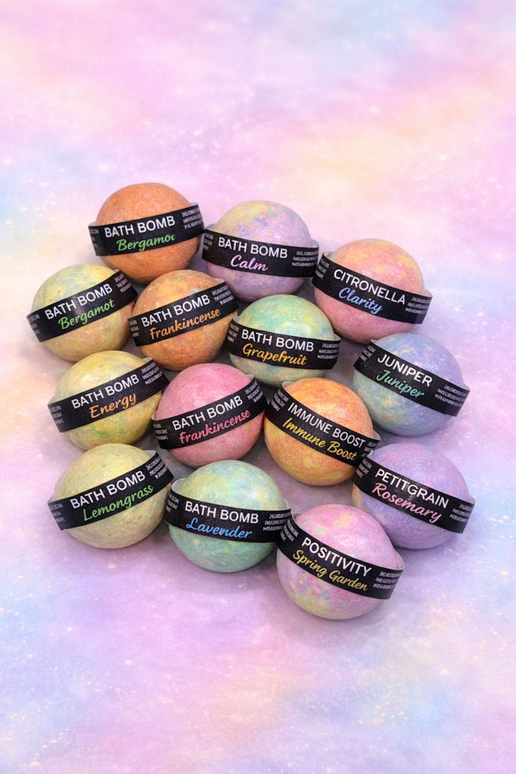 BATH BOMB - ESSENTIAL OILS