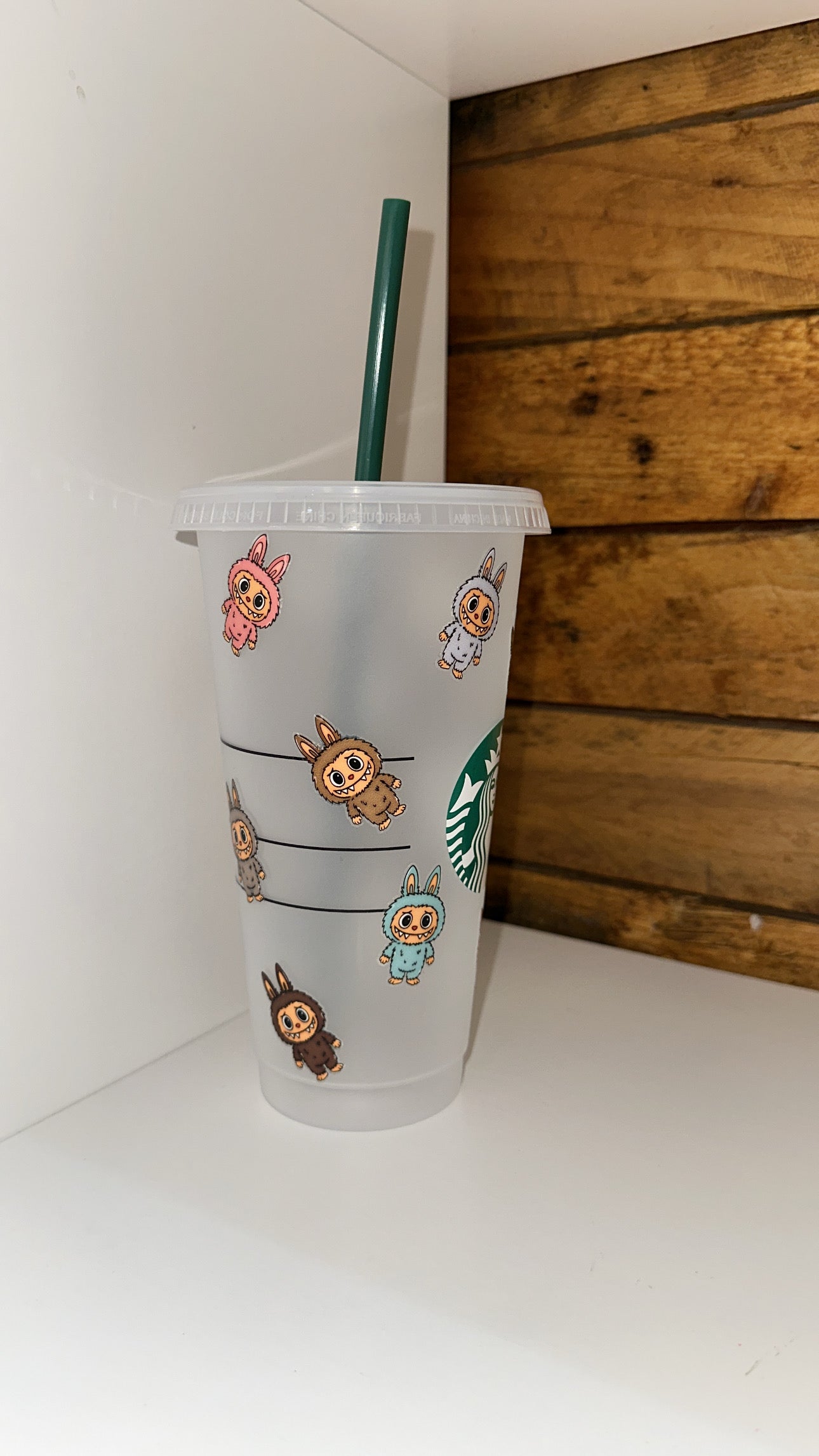 Starbucks Frosted Labubu Cold Cup