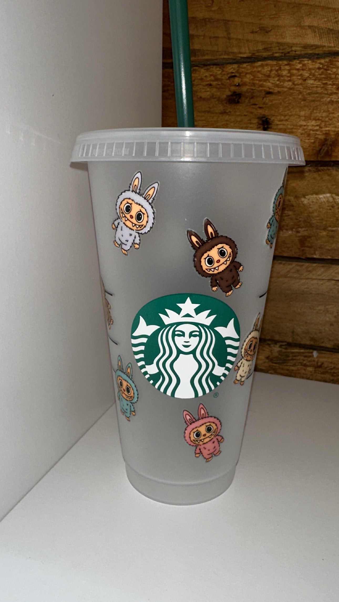 Starbucks Frosted Labubu Cold Cup