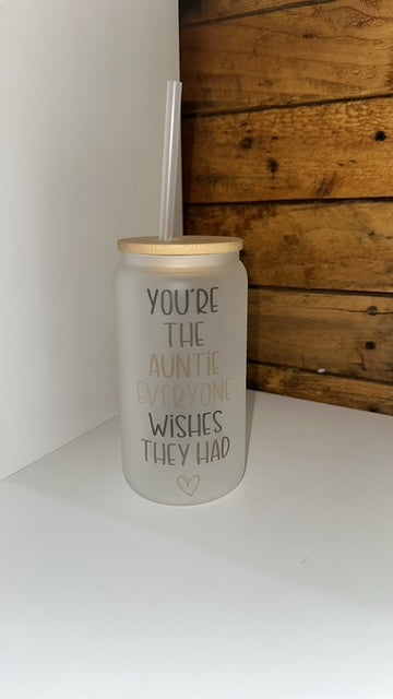 Auntie Glass Libby cup