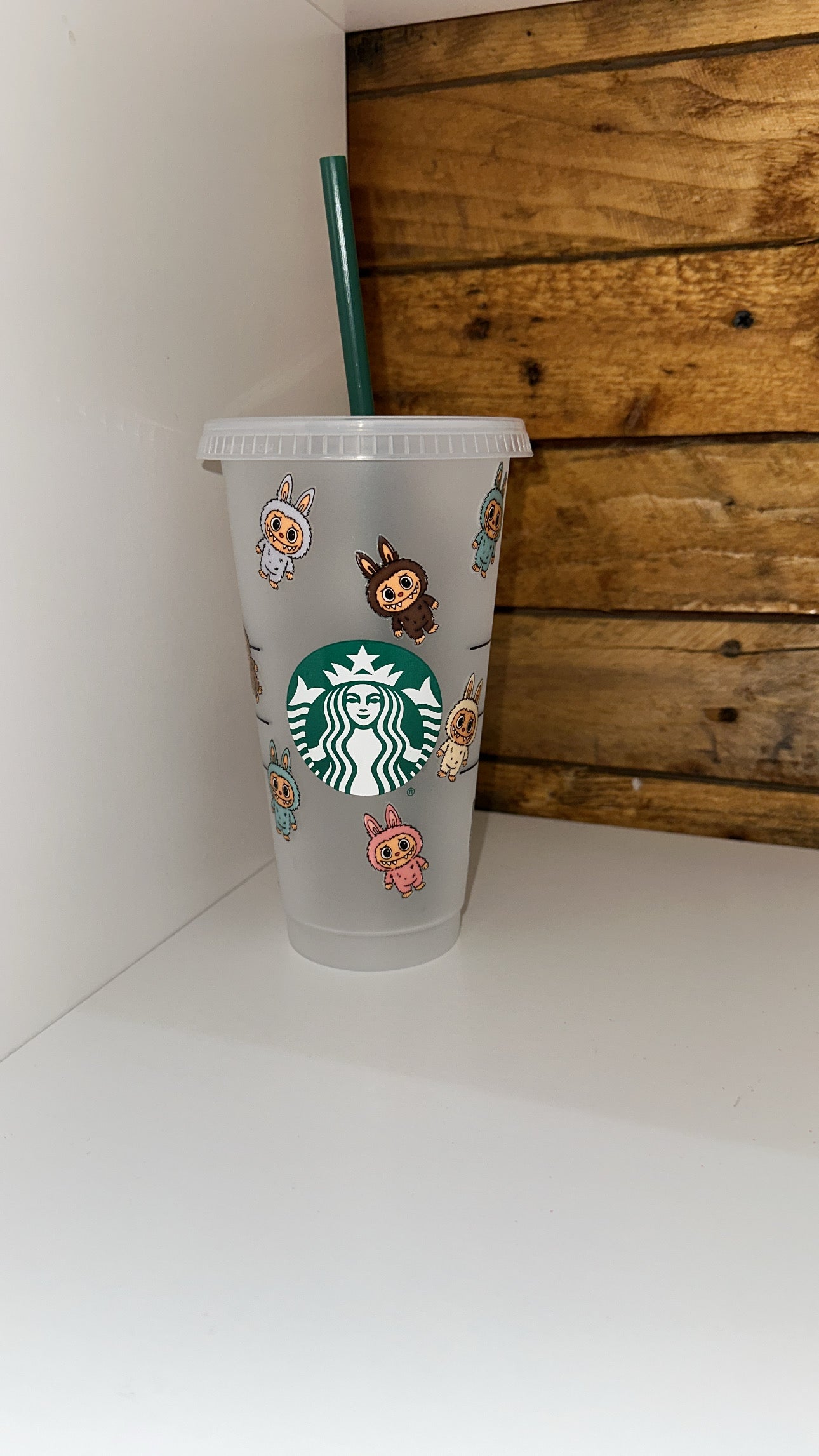 Starbucks Frosted Labubu Cold Cup