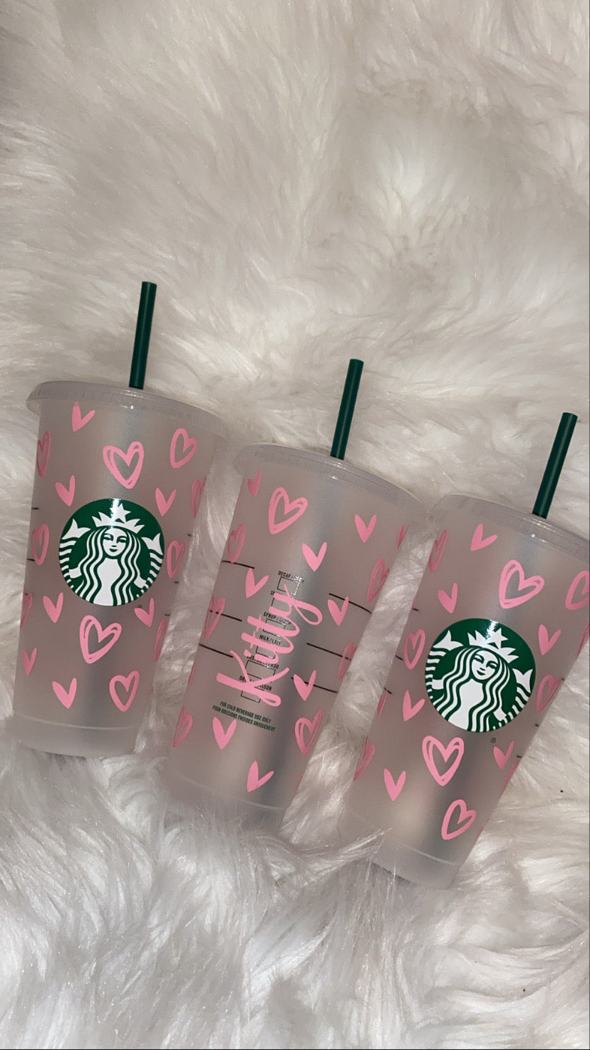 💖 Starbucks Pink Heart Cup 💖