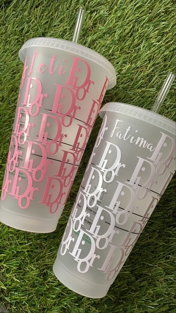 Personalised Dior Starbucks Cupš„¤