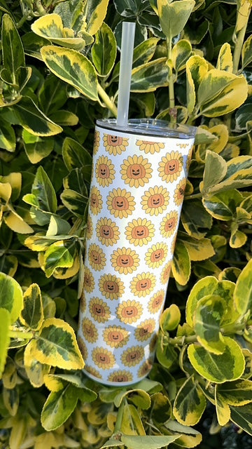 20oz Tumbler - Sunflower Pumpkins