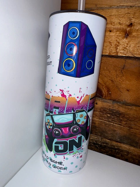 20oz Tumbler - Gamer