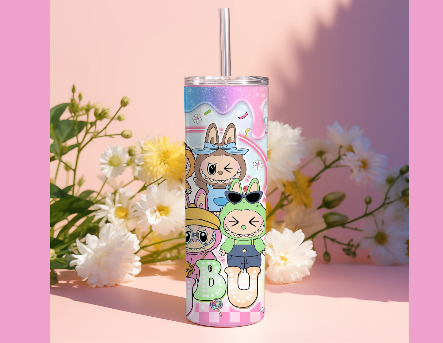 20oz Labubu Tumbler
