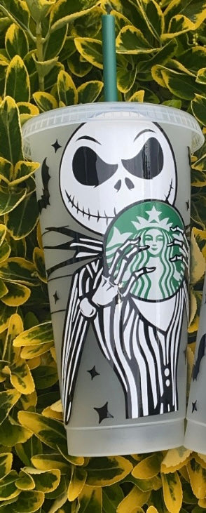 Personalised Nightmare Before Christmas Starbucks Cupš