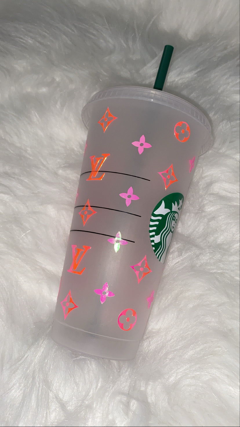 ✨ LV-Inspired Starbucks Cup ✨
