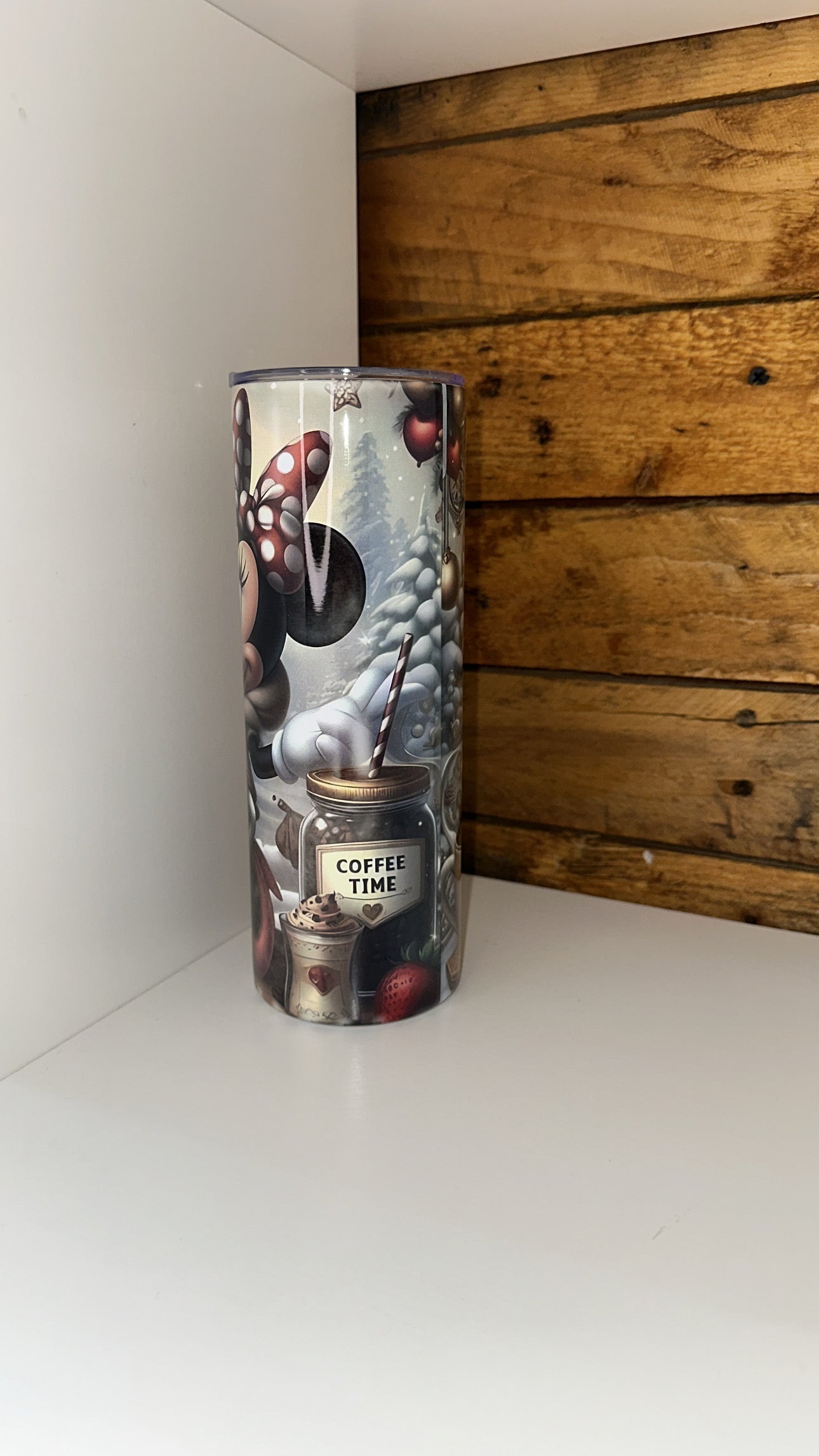 20oz Minnie & Mickey Mouse thermal Tumbler