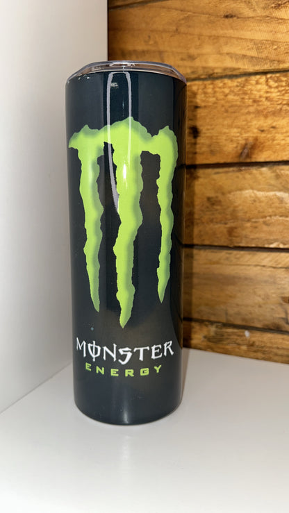 20oz Tumbler - Monster Energy Green