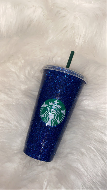✨ Glitter Reusable Starbucks-Style Cup ✨