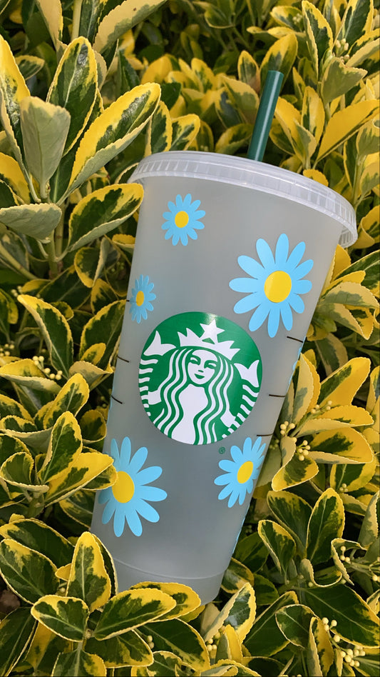 🌼 Daisy Starbucks Cup 🌼