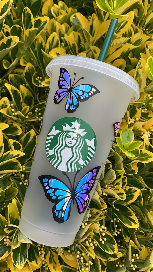 🌸 Butterfly Starbucks Cup 🌸