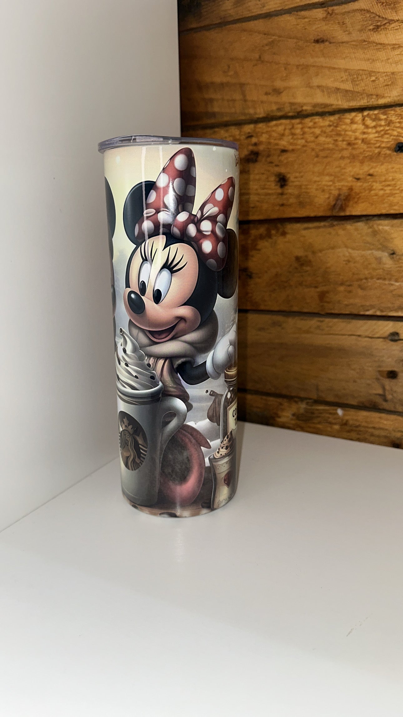 20oz Minnie & Mickey Mouse thermal Tumbler