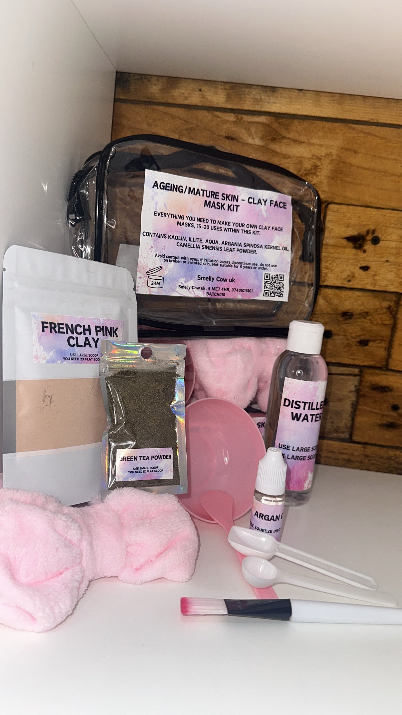Clay Face Masks - AGEING/ MATURE SKIN