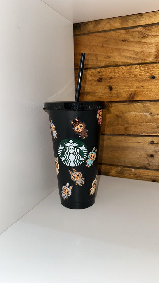 Starbucks Black Labubu Cold Cup