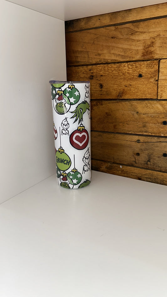 20oz Grinch Tumbler