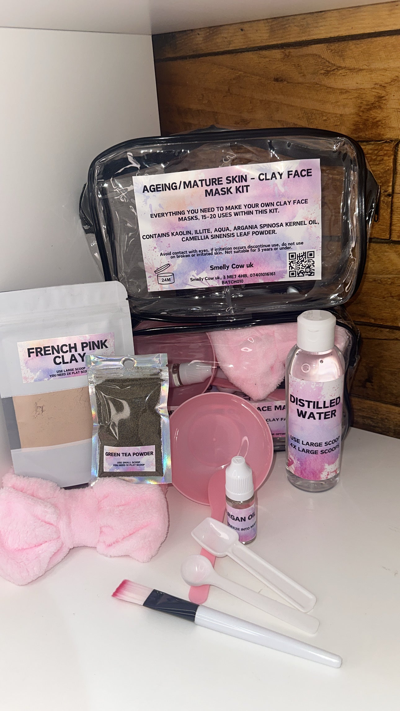 Clay Face Masks - AGEING/ MATURE SKIN
