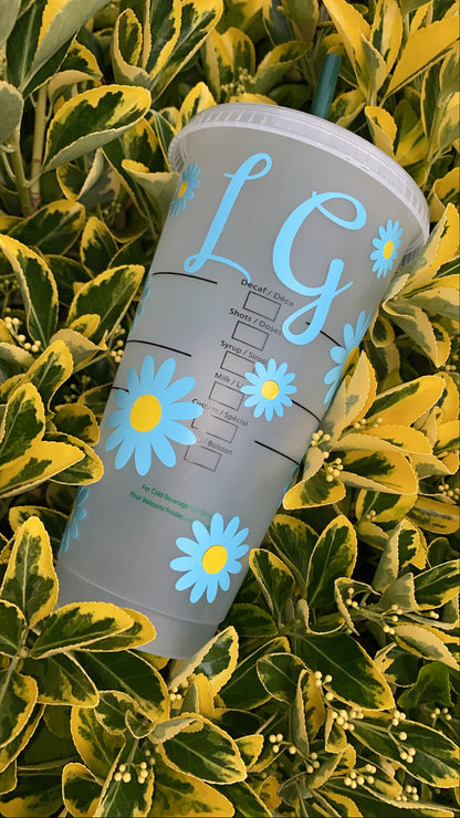 🌼 Daisy Starbucks Cup 🌼