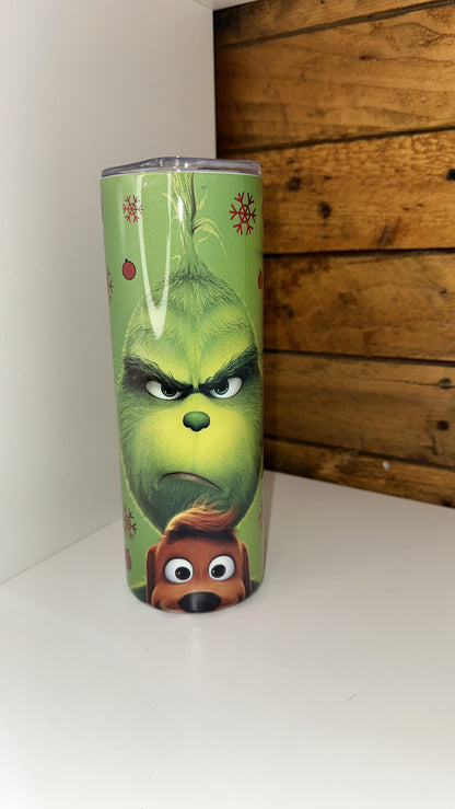 20oz Grinch Tumbler