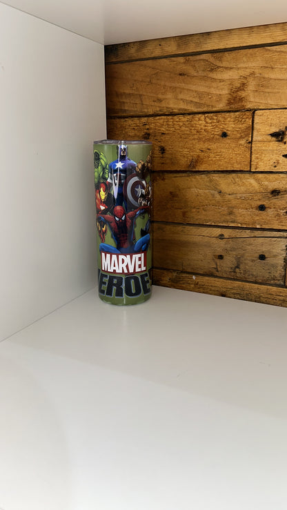 20oz Marvel Thermal Tumbler