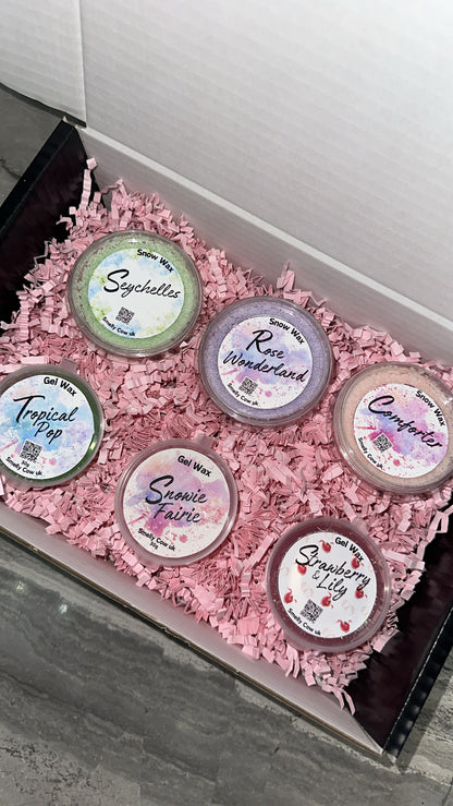 Snow & Gel wax gift box