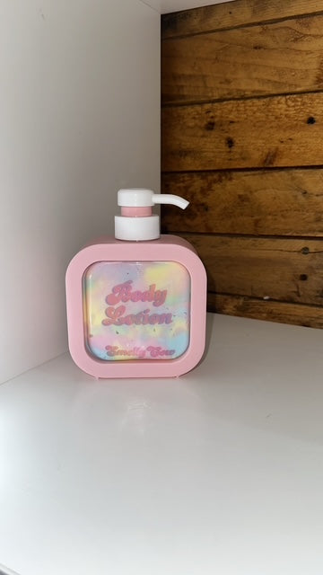Scented luxurious Body Lotion 300ml Pump Bottles White or Pink