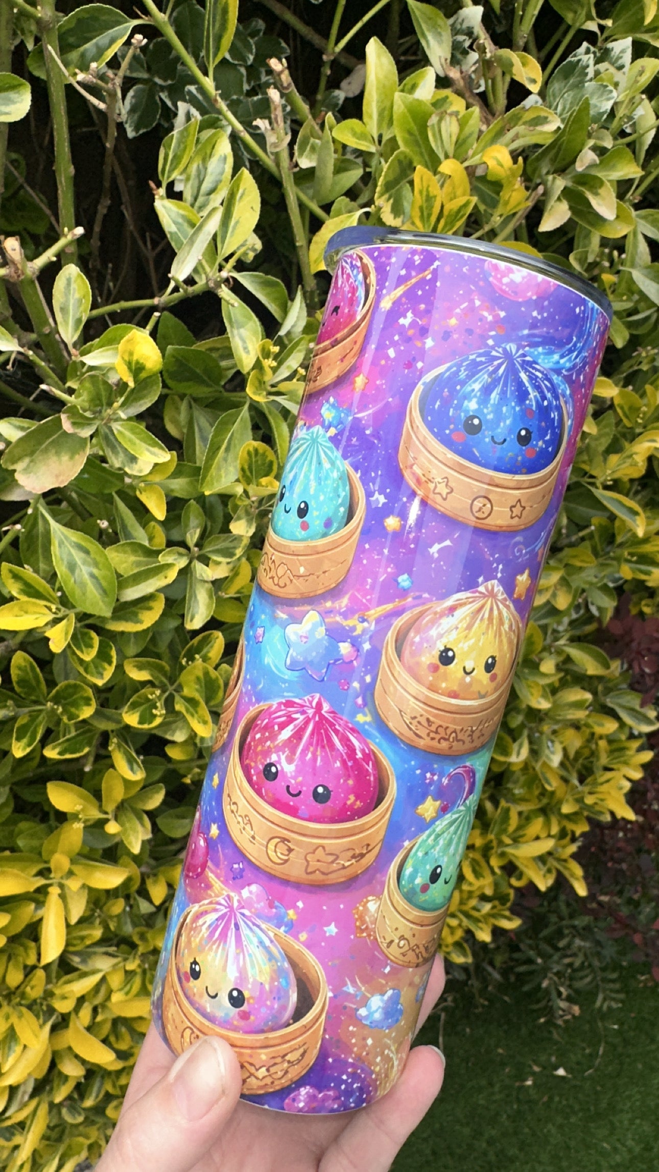 20oz Glitter Dumplings Thermal Tumbler