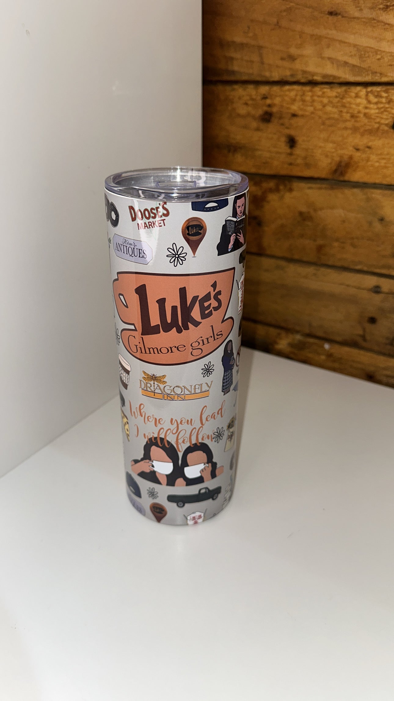 20oz Gilmore Girls Thermal Tumbler