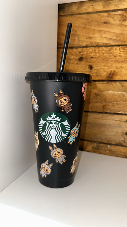 Starbucks Black Labubu Cold Cup