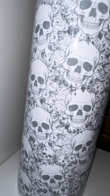 20oz Tumbler - Skulls