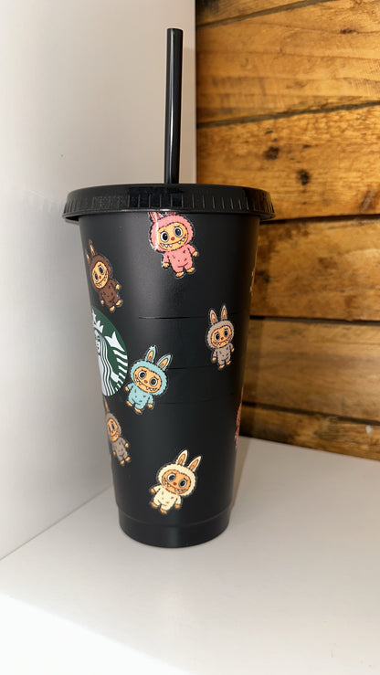 Starbucks Black Labubu Cold Cup