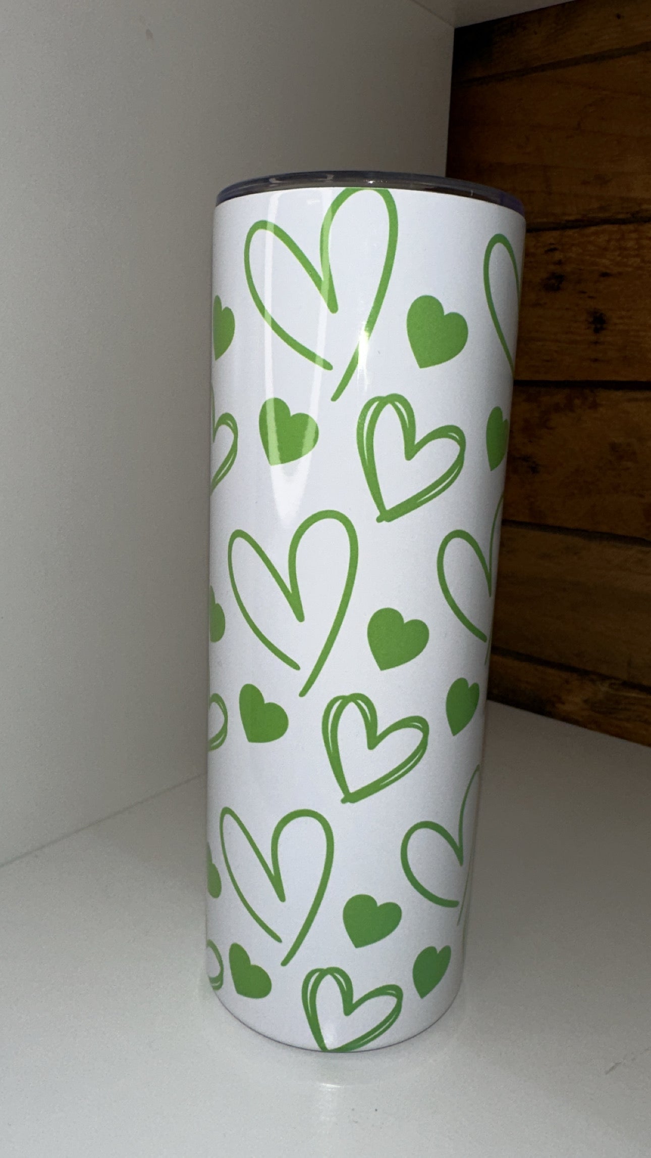 20oz Heart Thermal Tumbler