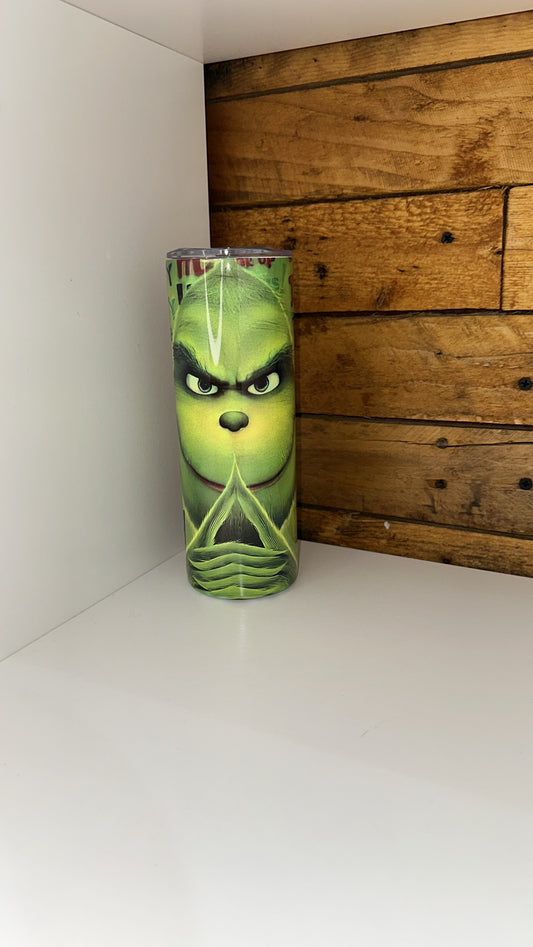20oz Grinch Tumbler